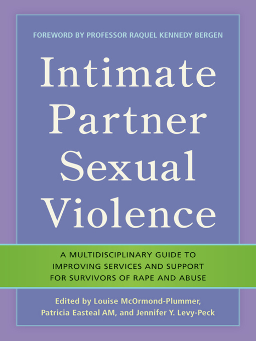 Title details for Intimate Partner Sexual Violence by Debra F. Parkinson - Wait list